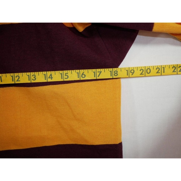 Vintage Halbro Rugby Polo Shirt Size 38 Medium M Made in USA NWT - Picture 10 of 12